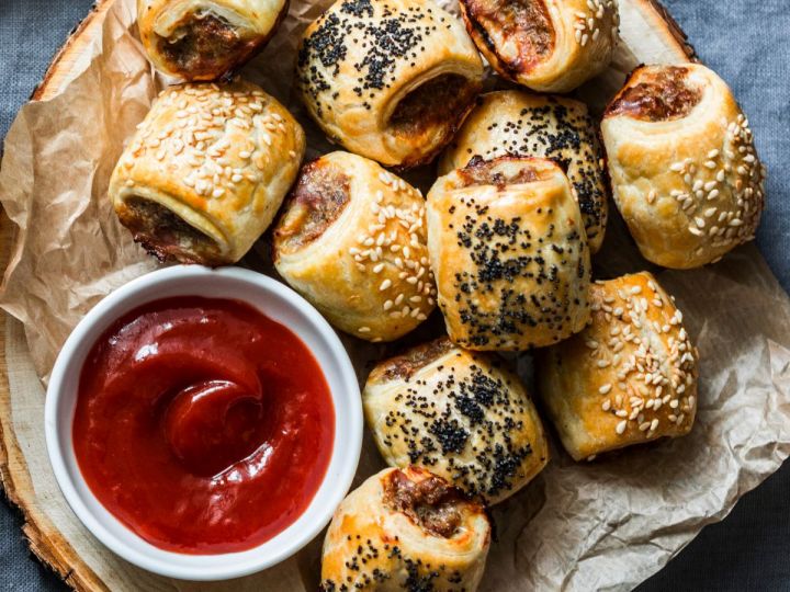 Pork & Apple Sausage Rolls with Chutney | The Organic Butchery