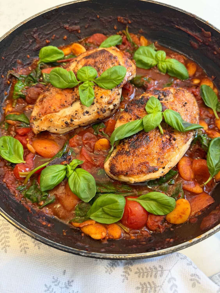 Chicken and Spanish Bean Stew