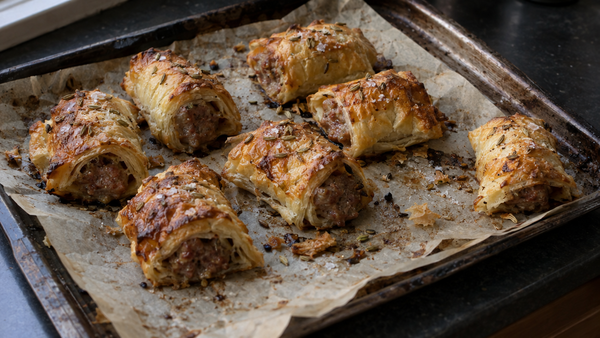 Midnight Sausage Rolls with Fennel & Black Pepper