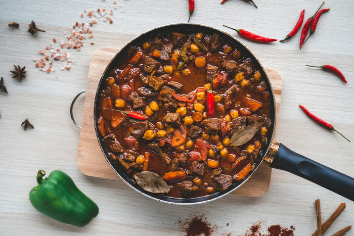 Crispy Beef Mince Chilli Bowls
