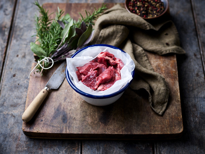Organic Diced Mutton Lamb The Organic Butchery