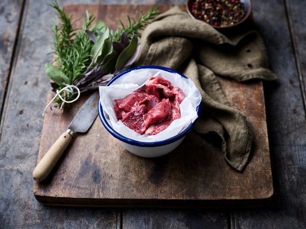 Organic Diced Mutton Lamb The Organic Butchery