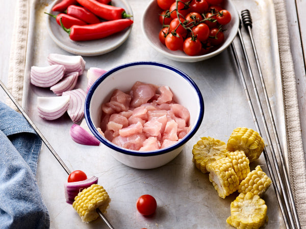 Organic Diced Chicken Breast Chicken The Organic Butchery
