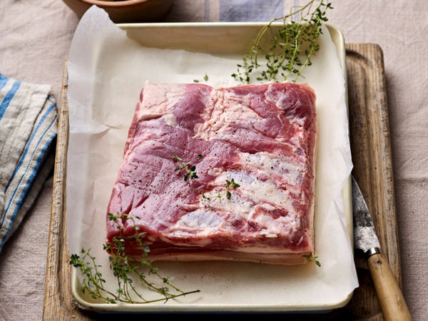 Organic Pork Belly On The Bone Pork The Organic Butchery
