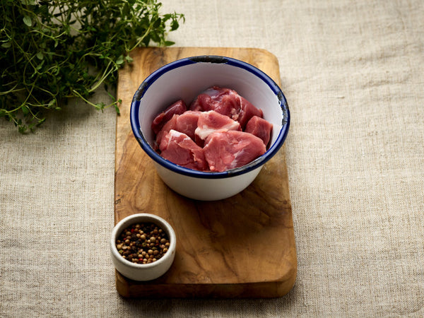 Organic Diced Pork Pork The Organic Butchery