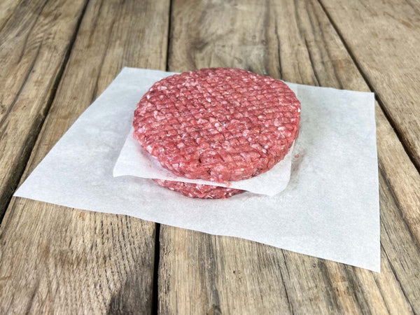 Organic 6oz Beef Burger Beef The Organic Butchery