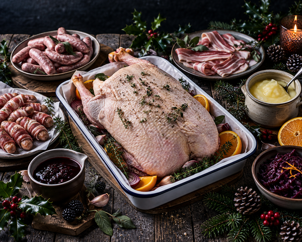 The Classic Organic Duck Christmas Box