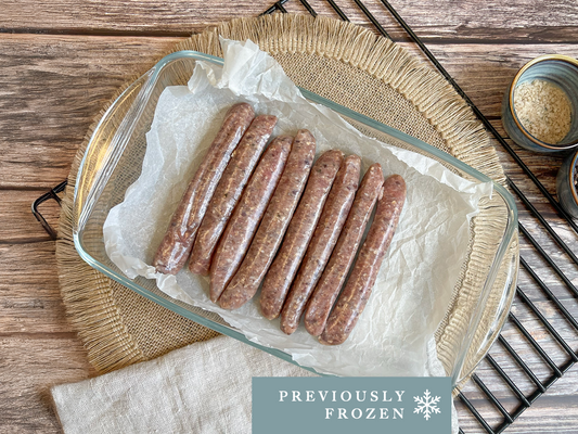 Organic Turkey and Cranberry Chipolatas