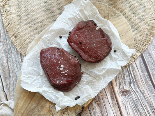 Wild Venison Loin Steaks