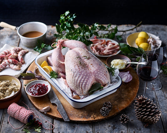 The Classic Organic Turkey Christmas Box
