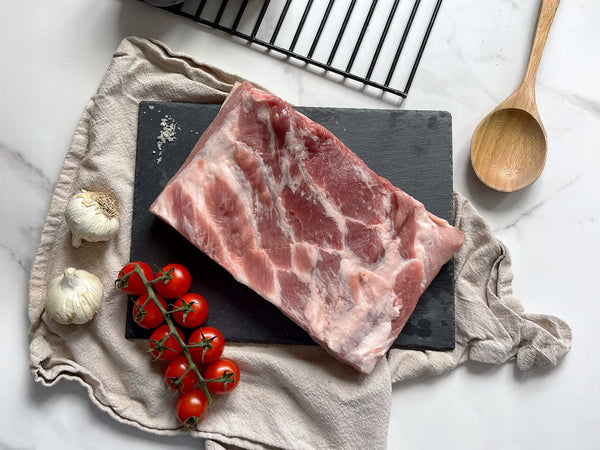 Organic Flat Pork Belly Boneless Pork The Organic Butchery