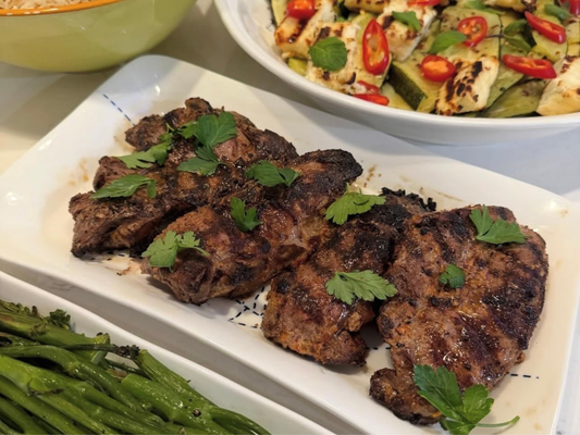 Organic Lamb Leg Steaks Lamb The Organic Butchery