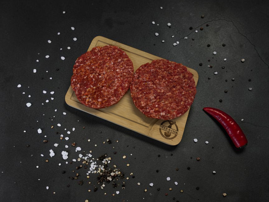 Organic Chilli Beef Burgers Beef The Organic Butchery