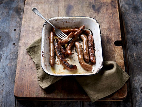 Toad in the hole (Using Xmas day leftovers)