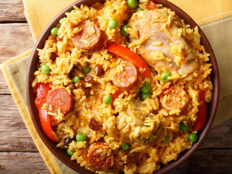 Breast of Organic Chicken & Spicy Chorizo Risotto