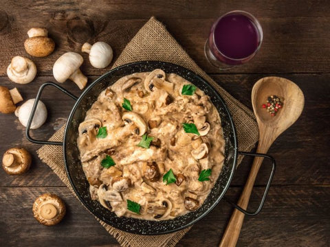 Slow Cooker Beef Stroganoff