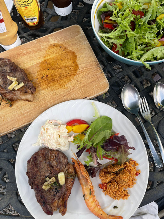 home cooked BBQ 