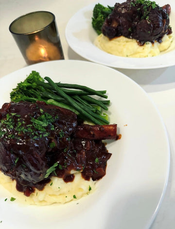 Lamb Shanks with Port & Redcurrant Recipe