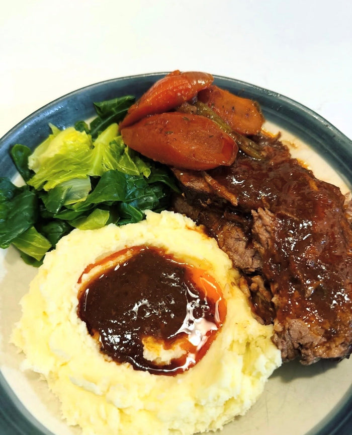 Low & Slow Grass-Fed Beef Brisket with Red Wine & Thyme