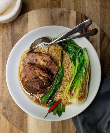 Asian-Flavoured Brothy Beef & Rice