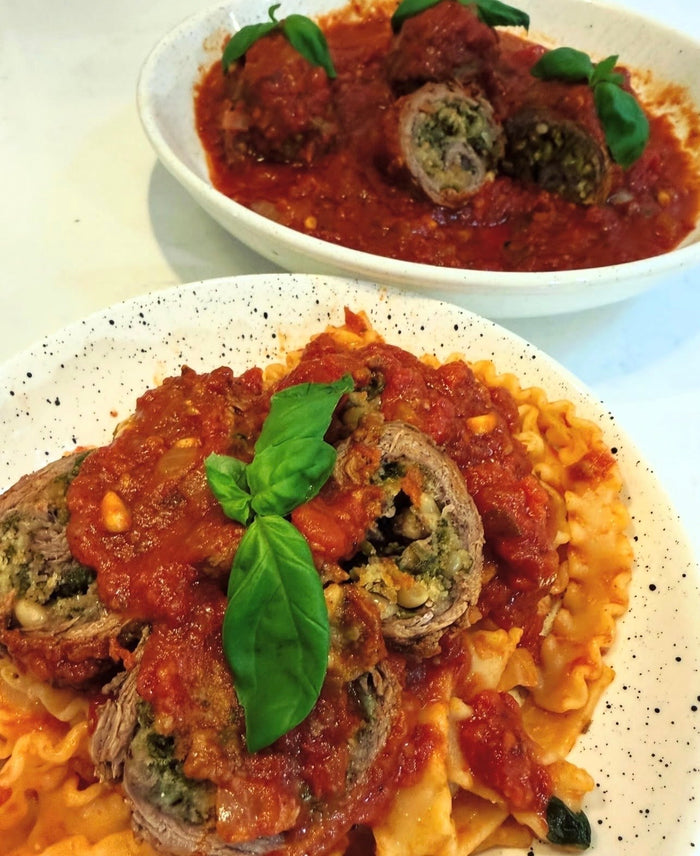 Organic Beef Bavette Braciole