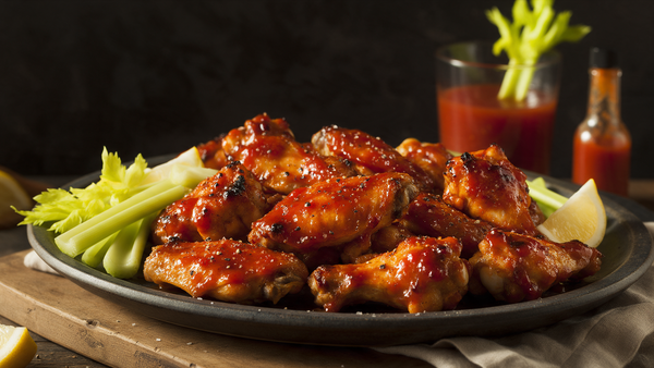 Bloody Mary Chicken Wings