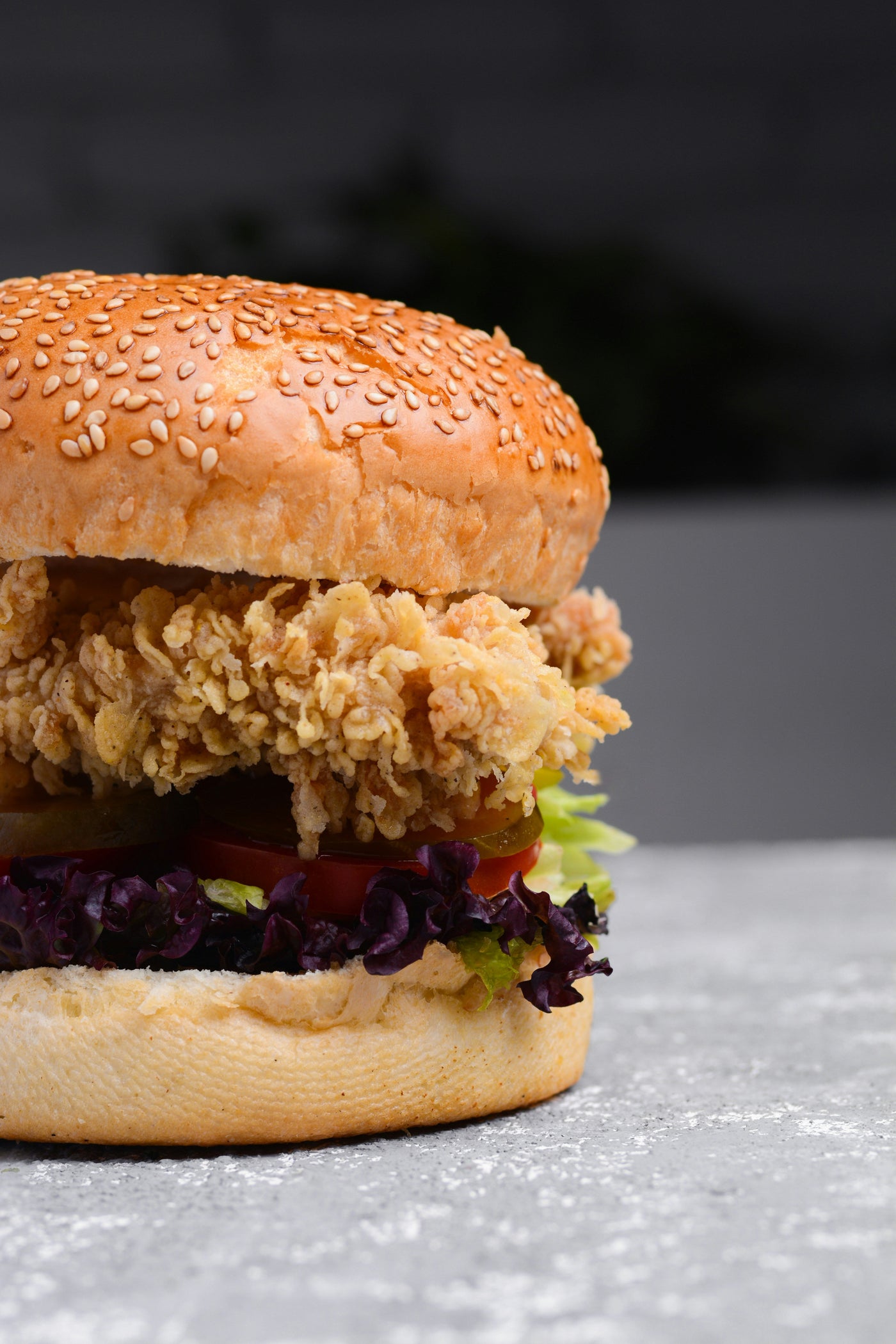 Ultimate Crispy Chicken Burger