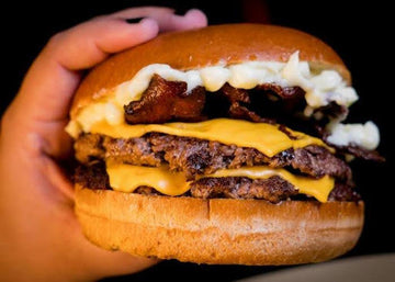 How to make the best smash burger with crispy double patties, melted cheese, and toasted bun.