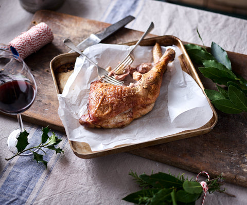 Slow-Roasted Organic Turkey Legs Recipe