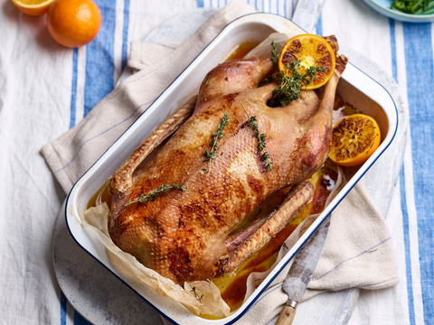 How to Cook the Perfect Golden Goose (5–6kg)