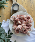 Organic Chicken Thigh Stock Bones Chicken The Organic Butchery