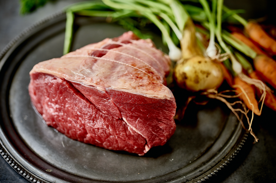 Organic Beef Leg of Mutton Cut Beef The Organic Butchery
