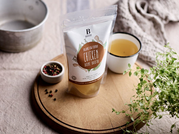 Low FODMAP Organic Chicken Bone Broth Broth The Organic Butchery
