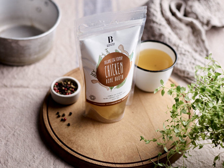 Low FODMAP Organic Chicken Bone Broth Broth The Organic Butchery