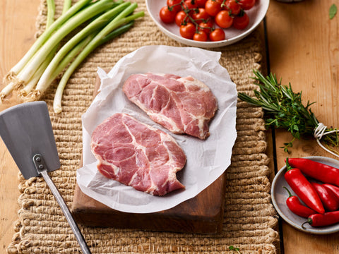 Organic Pork Rib Eye Steak