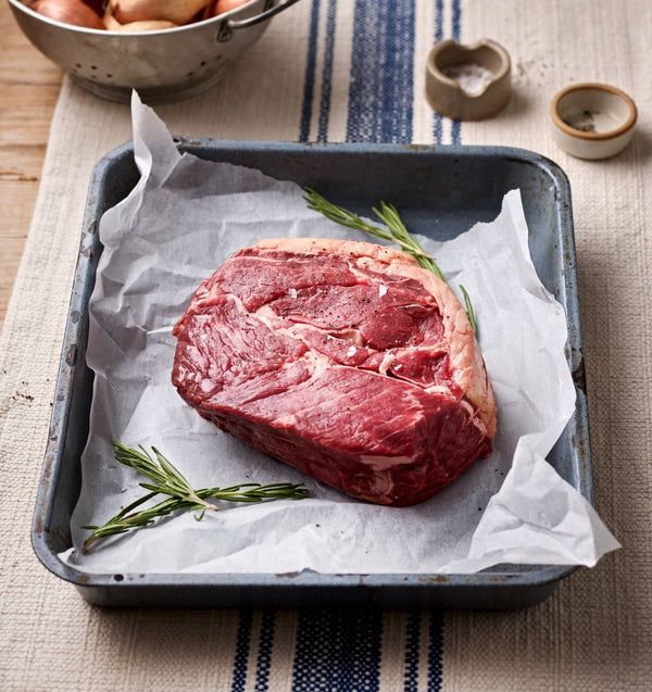 Organic 28-day Aged Beef Back Rib (Boneless) Beef The Organic Butchery