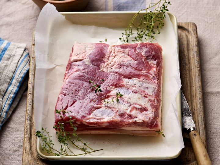 Organic Pork Belly On The Bone Pork The Organic Butchery