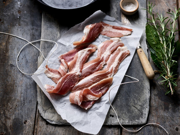 Organic Nitrate-Free Smoked Streaky Bacon Pork The Organic Butchery