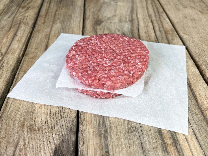 Organic 6oz Beef Burger Beef The Organic Butchery