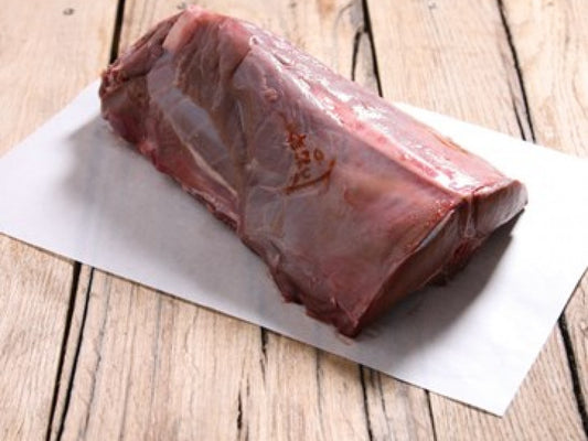 Wild Venison Saddle Bone In, Previously Frozen