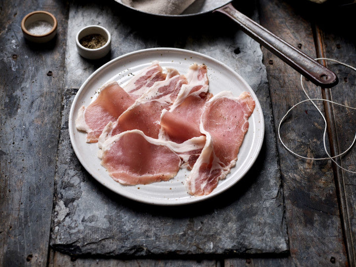 Organic Nitrate-Free Back Bacon Pork The Organic Butchery