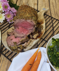 Organic Herb-Crusted Beef with Horseradish Beef The Organic Butchery