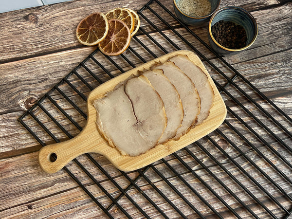 Nitrate-Free Honey Roast Ham Slices Pork The Organic Butchery