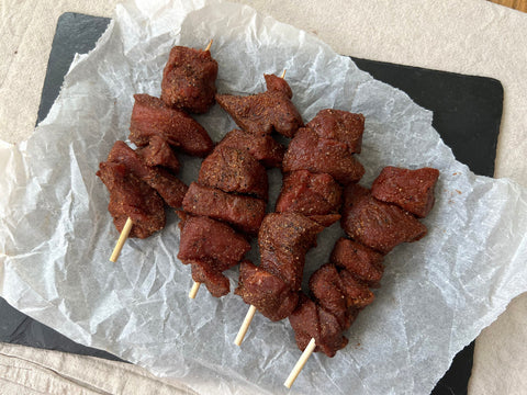 Organic Moroccan Lamb Kebabs