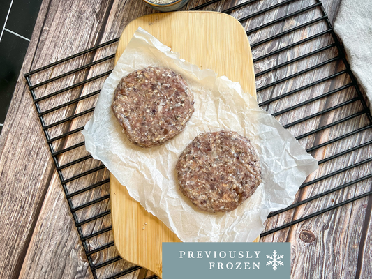 Organic Turkey and Cranberry Burgers