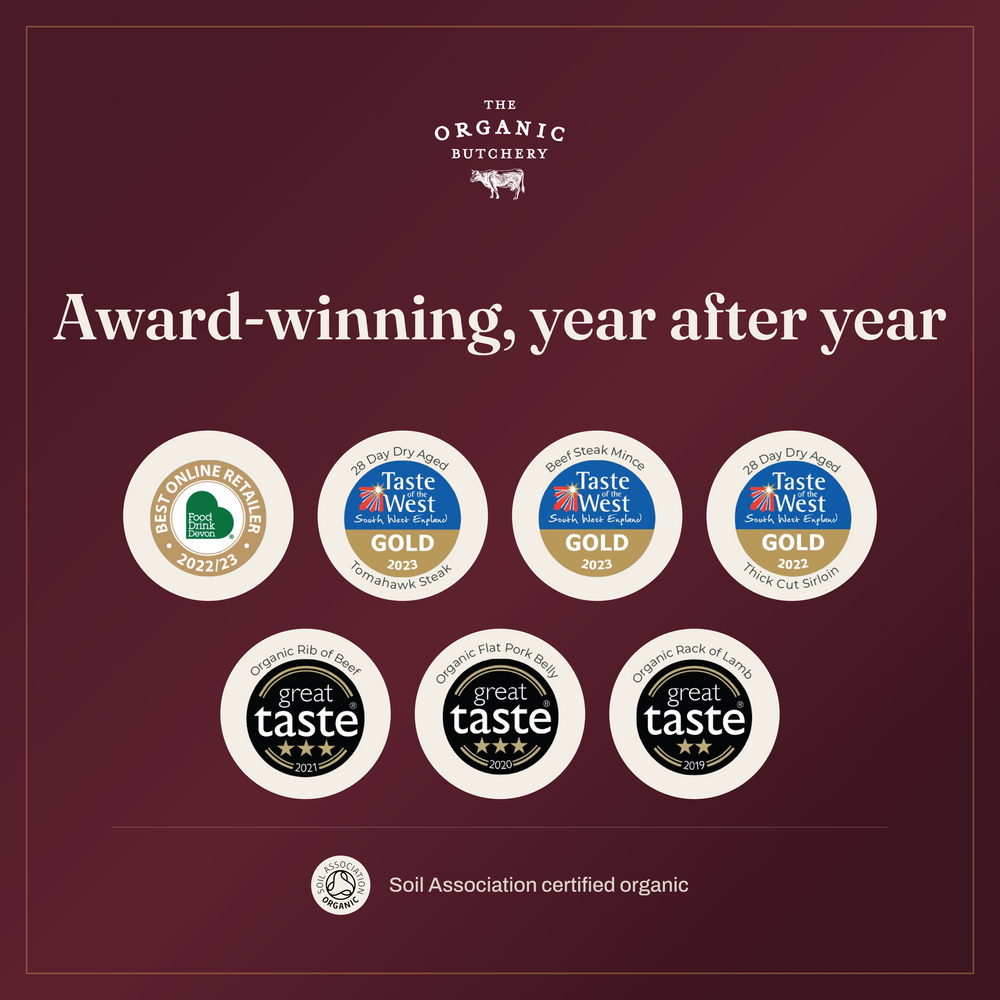 Award-winning organic meat from The Organic Butchery