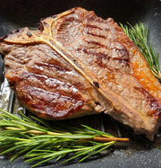 Organic 28-day Aged Beef T-Bone Steak Beef The Organic Butchery