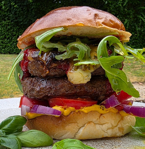 Organic Gourmet 6oz Beef Brisket Burgers Beef The Organic Butchery