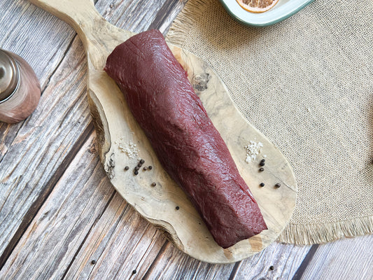 Wild Venison Whole Loin, Previously Frozen