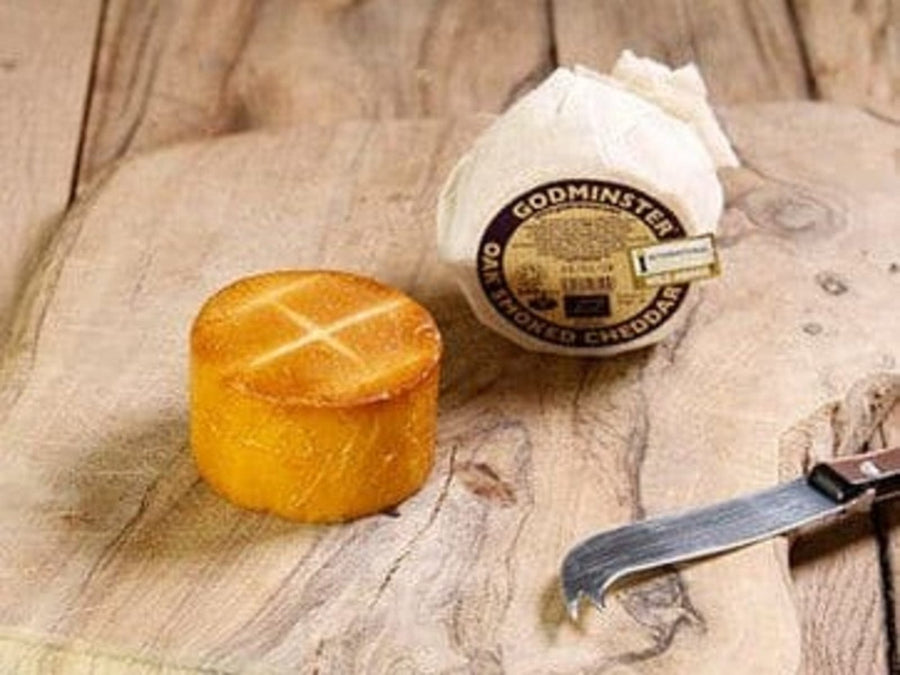Godminster Vintage Oak Smoked Cheddar Longmans